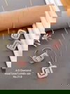 Rose Gold AD Diamond Combo Pendant Set Catalog

